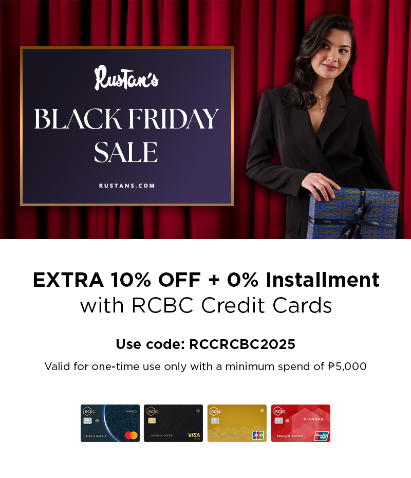 RCBC Credit Cards | Black Friday Sale: EXTRA 10% OFF + 0% Installment ...