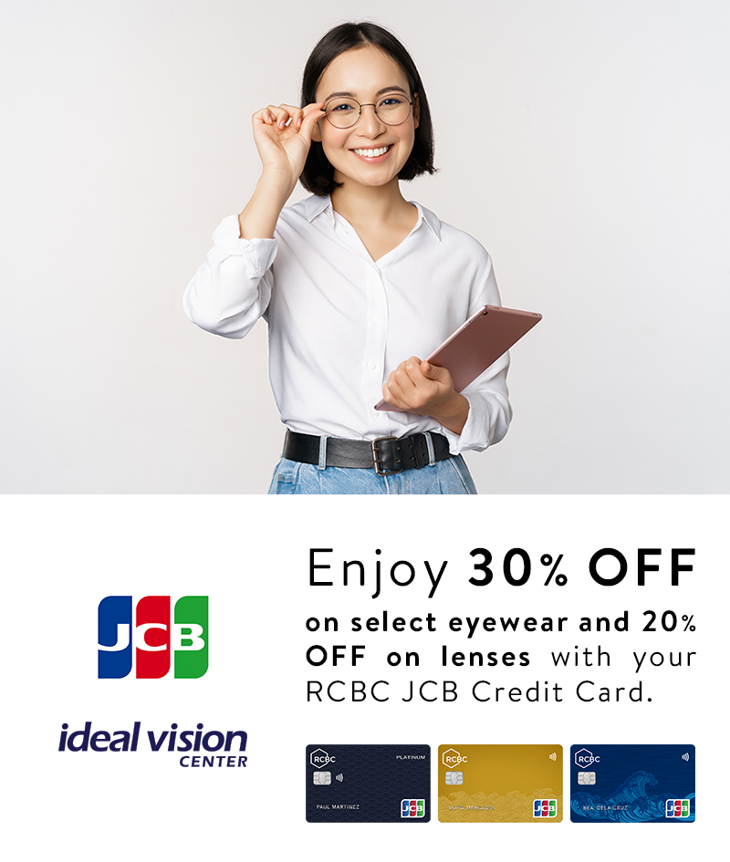 Up to 30% OFF at Ideal Vision | RCBC Credit Cards