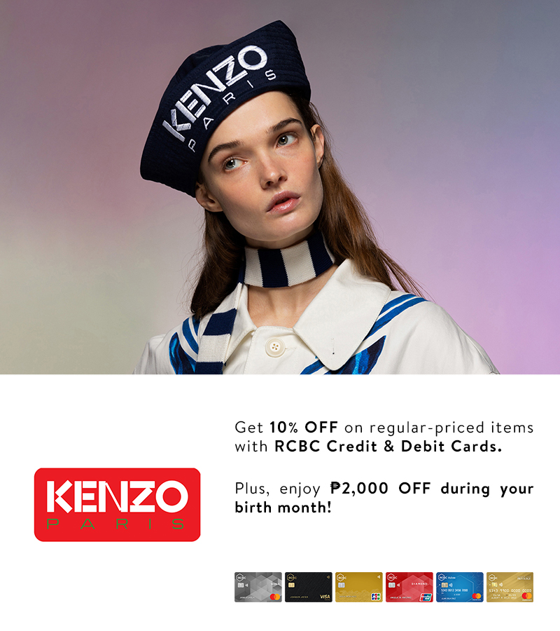 Kenzo offers new arrivals