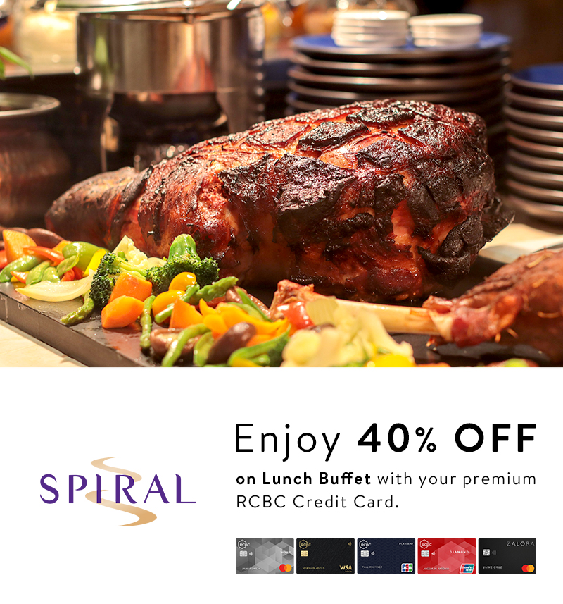 40 OFF on Lunch Buffet at Spiral