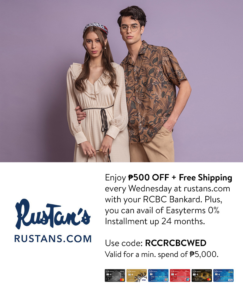 ₱500 OFF at Rustan's every Wednesday